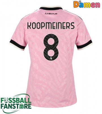 Juventus Teun Koopmeiners #8 Replik Auswärtstrikot Damen 2026-27 Kurzarm